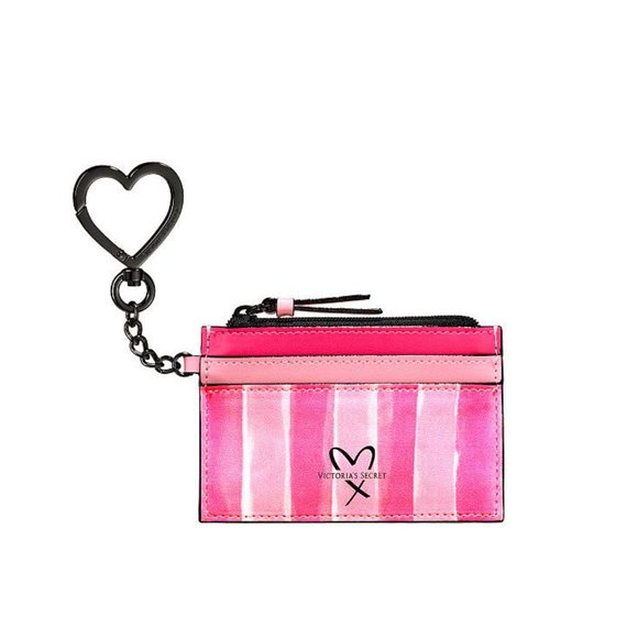 VICTORIA'S SECRET Signature Stripe Card Case - Picture 1 of 4